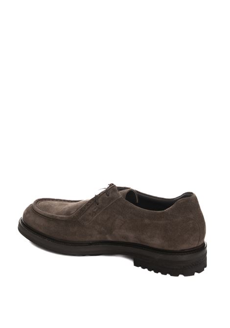 Brown suede lace-up JEROLD WILTON | 674LIGHT-EBANO